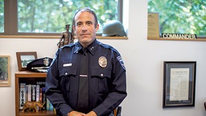 Former Burlington police chief Brandon del Pozo