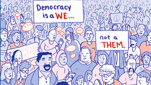 From 'This Is What Democracy Looks Like: A Graphic Guide to Governance' by the Center for Cartoon Studies