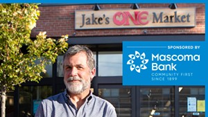 Erik Hoekstra, managing partner, Restone in front of Jake's ONE Market in Burlington