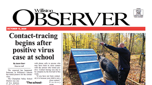 The latest issue of the Williston Observer