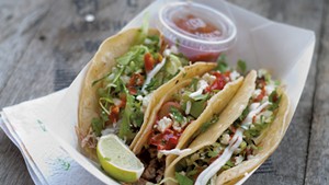 Tacos from Caja Madera in 2016