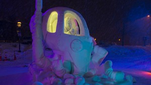 Rhonda and Her Recycling Robo-Octopus, Team Vermont's winning sculpture