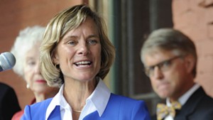 Democratic gubernatorial candidate Sue Minter