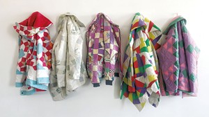Quilt coats by Kathleen McVeigh