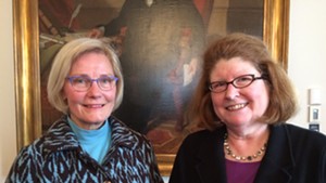 Helen Riehle (left) will replace Sen. Diane Snelling (right), who was appointed Tuesday as chair of the state Natural Resources Board.