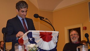 Mayor Miro Weinberger delivers his State of the City address.