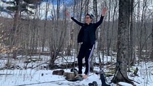 Cartoonist Alison Bechdel at her home near Bolton