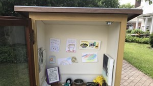 Free Little Art Gallery in Middlebury