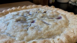 Blueberry pie