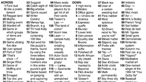 Crossword: 'Game Time' (8/25/21)