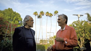 Robert Klein  (left) with Fred Willard, from "Robert Klein Still Can't Stop His Leg"