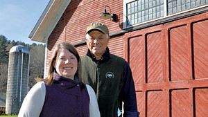 Lindsay Fahey and Buzz Schmidt at Retreat Farm