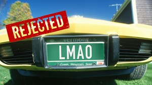 WTF: How Does the DMV Decide If a Vanity Plate Is Too Rude for the Road?
