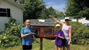 Amanda Smith's Little Free Library in Windsor