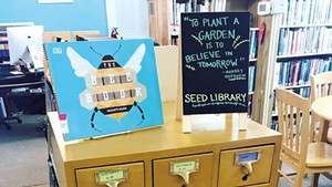 Jericho Town Library's seed catalog
