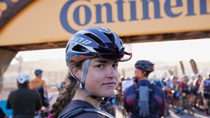 Anna Moriah Wilson last month at the Sea Otter Classic race in Monterey, Calif.