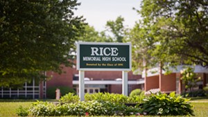 Rice Memorial High School, a Catholic school in South Burlington