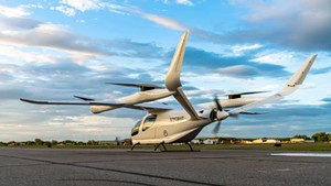 A Beta Technologies aircraft