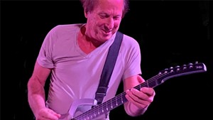 Guitarist Adrian Belew has performed with both Talking Heads and David Bowie.