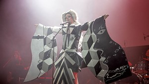John Cameron Mitchell as Hedwig at the Flynn in March