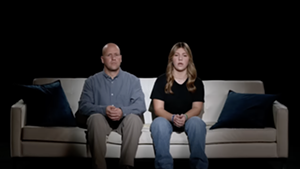 Travis and Blake Allen in a promotional video for Alliance Defending Freedom
