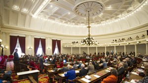 The House chamber