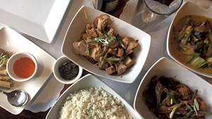 Dishes at Pica-Pica Filipino Cuisine