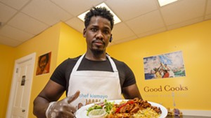 Ahmed Omar at Kismayo Kitchen in 2019