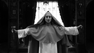 An exorcist nun goes up against a right-wing vampire in Pablo Larra&iacute;n's bizarre expressionist political satire.