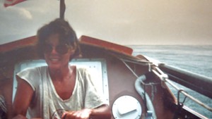 Kathleen Saville rowing to Samoa