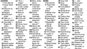 Crossword: 'Putting on a Good Face' (4/3/24)