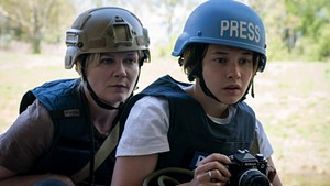 Kirsten Dunst (left) and Cailee Spaeny in Civil War