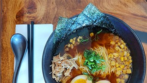 Shoyu chicken ramen from Onsen Ramen