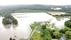 Flooding at Jericho Settlers Farm