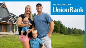 Erika and Travis Lavallee used Union Bank and their services to build their dream home in Westford, Vermont