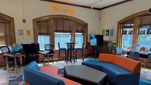 Aldrich Public Library's new teen lounge