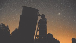 A telescope at Stellafane in Springfield