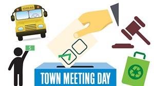 Town Meeting Day Potluck — From Silly to Serious