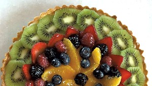 Fruit tart from Red House Sweets