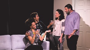 Left to right: Jammie Patton, Nellesa Walthour, Marianne DiMascio and Jordan Gullikson
