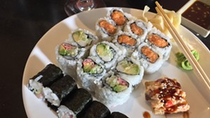 Asian Bistro's sushi lunch