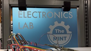 A glimpse inside the electronics lab of the Mint