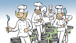Chefs Learn to Influence Food-Systems Policy