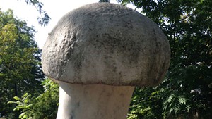 What's Up With Burlington's Phallic Mushroom Sculpture?