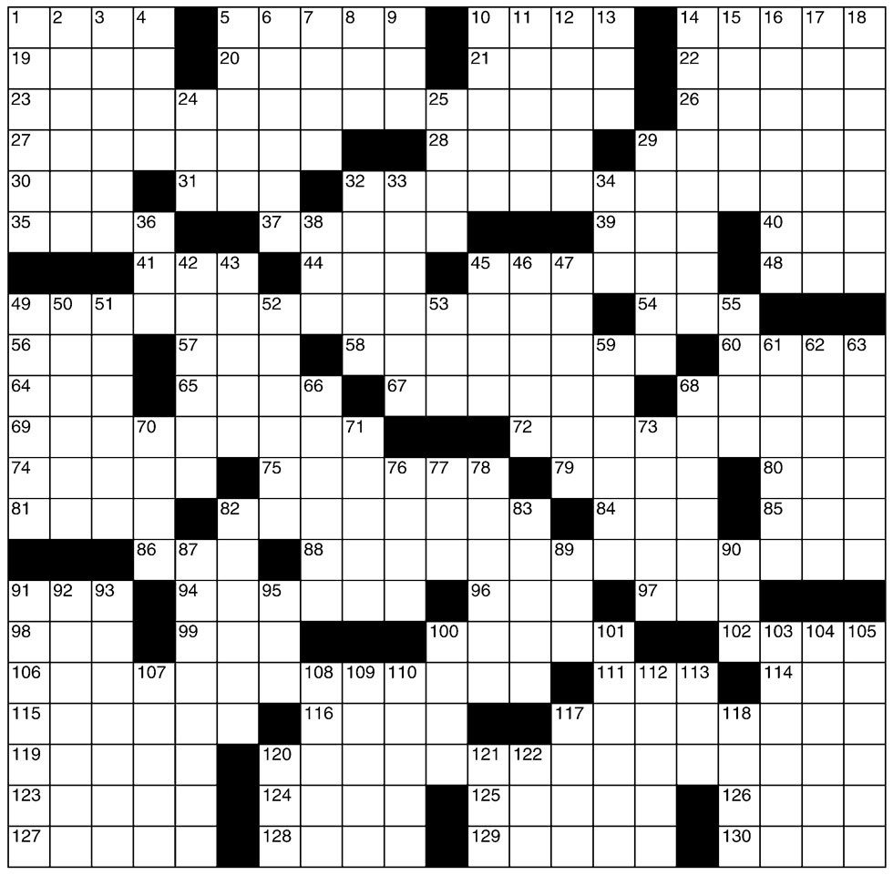 Crossword: #39 Good Looking Beginners #39 (7/29/20) Crossword Seven Days