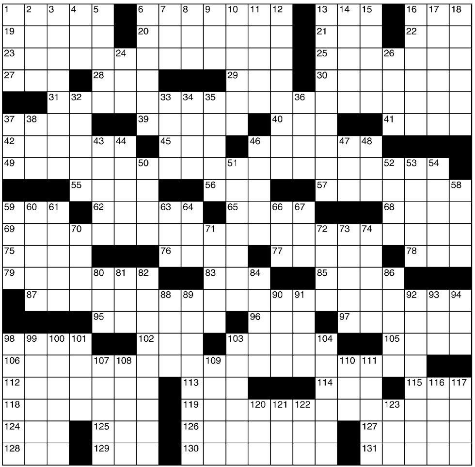 Crossword: #39 Leaves and Sheds #39 (9/1/21) Crossword Seven Days