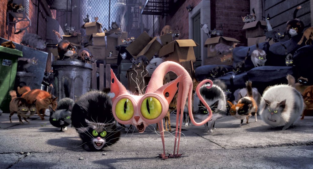 TOP SECRETS The feral, sewer-dwelling Flushed Pets helped Illumination’s latest scare up more than a hundred million and dominate the domestic box office on its opening weekend.