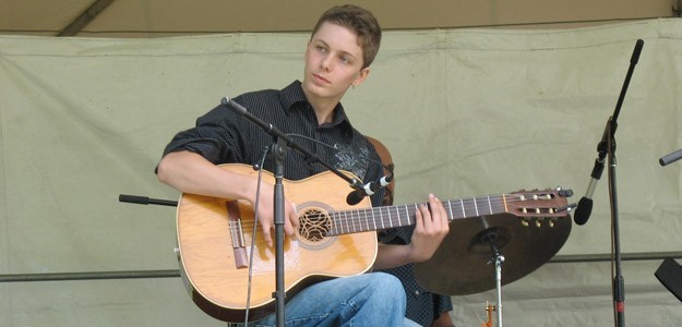 Alden Ryan at the 2010 Valley Stage Music Festival
