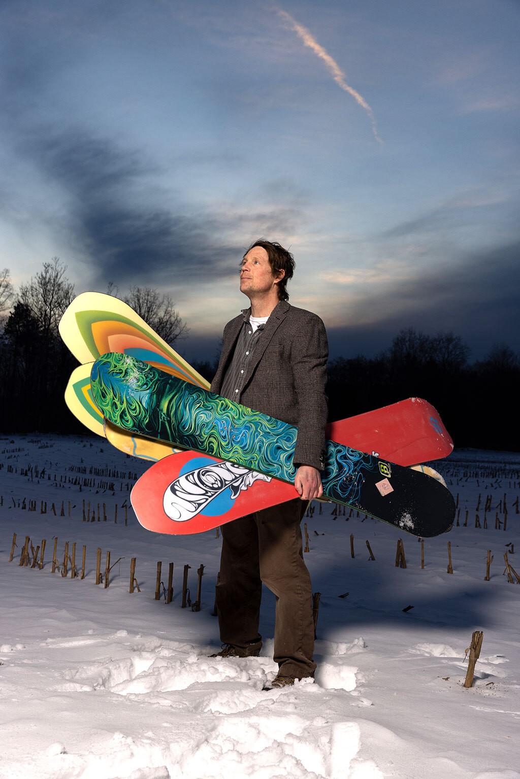A Burton Snowboards Exhibit Spotlights Artist Scott Lenhardts Rad Skills Visual Art Seven Days Vermonts Independent Voice