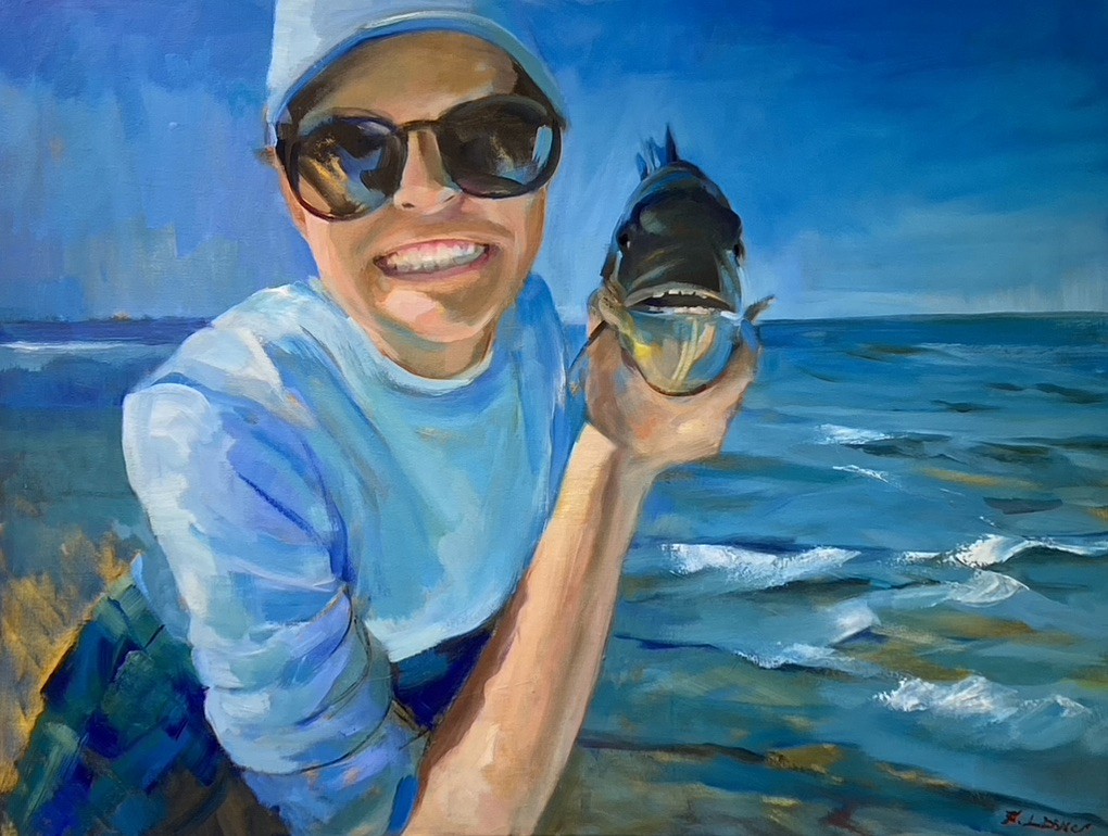 "Isabel and Sheepshead" by Fred Lower